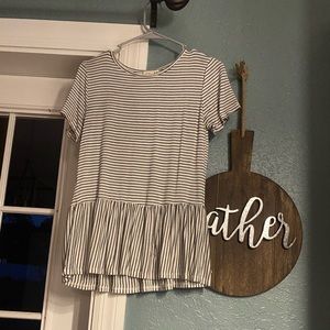 Striped T-Shirt/Blouse